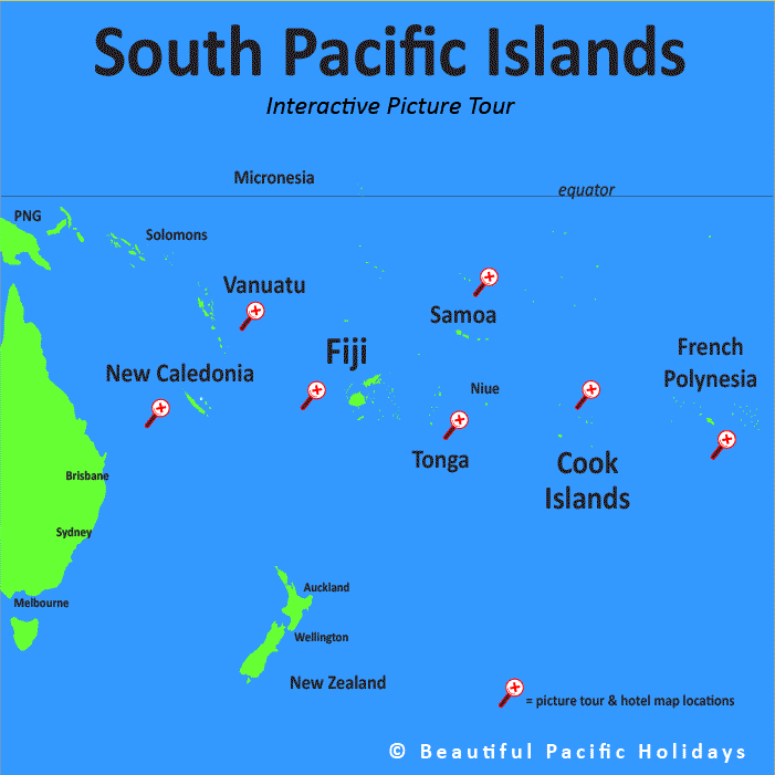South Pacific Islands 